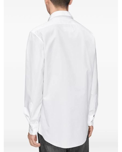 Maison Margiela White Cotton Shirt for men
