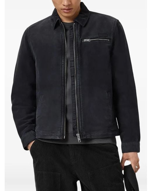 Veste Rothwell À Fermeture Zippée AllSaints pour homme en coloris Black