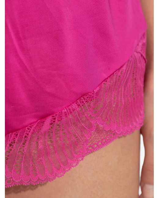 Hanro Lilith レースショーツ Pink