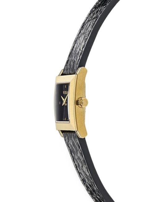 Versace Black Mosaic 22Mm Watch
