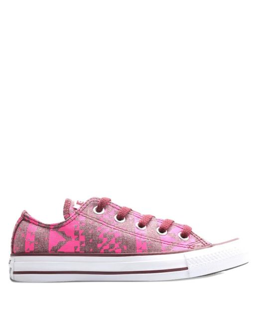 Converse Pink Chuck Taylor All Star Ox Print Bordeau/ Sneakers 549683C