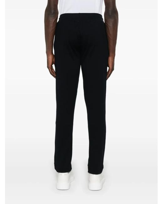 Kiton Black Tapered Trousers for men