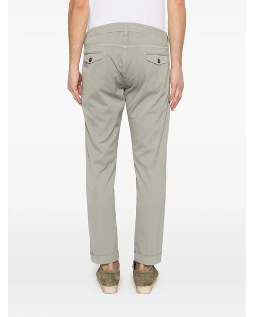 Eleventy Gray Drawstring Trousers for men