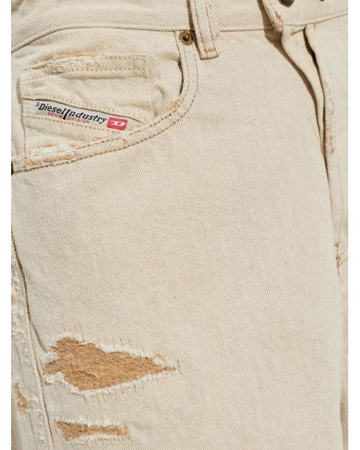 DIESEL Natural 1996 D-Sire-Yu Distressed Jeans