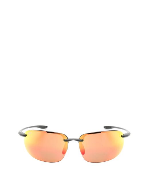 Maui Jim Pink Ho'Okipa Square-Frame Sunglasses
