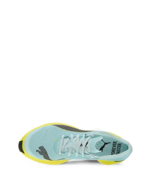 PUMA Green Fast-R Nitro Elite 3 Lace-Up Sneakers for men
