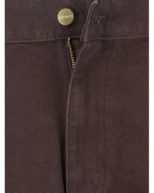 Carhartt Brown 'Single Knee' Pants for men