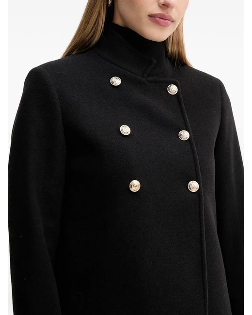 GAUDI Black Double-Breasted Blazer