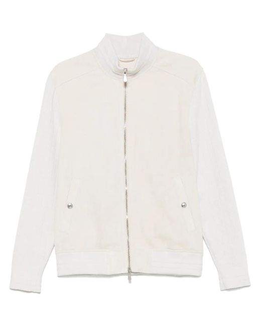 Eleventy Jacke Mit Kontrasteinsätzen in White für Herren