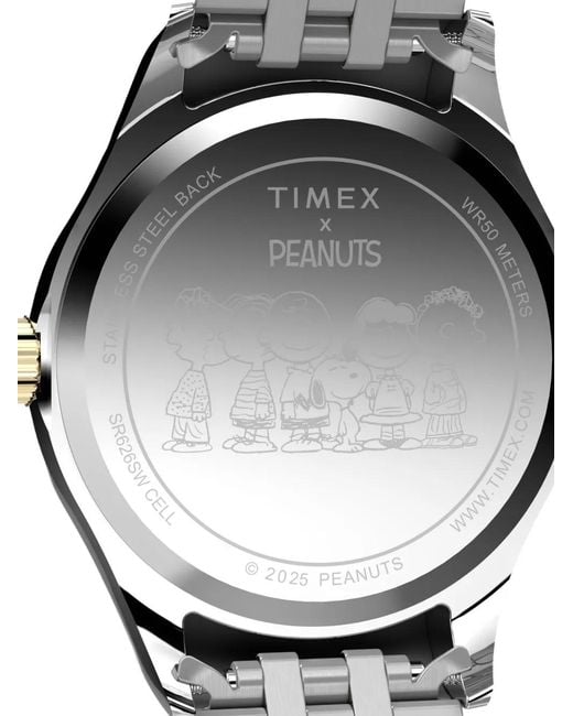 X Peanuts Legacy di Timex in Metallic