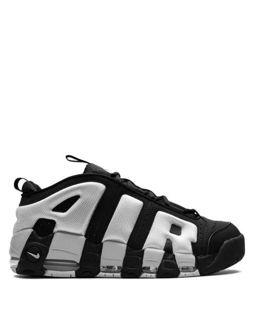Nike Air More Uptempo Low Photon Dust" Sneakers in Black für Herren