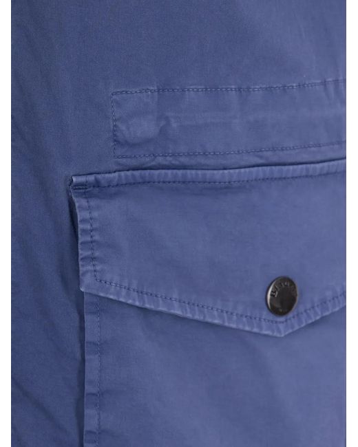 Blauer Blue Four-Pocket High-Neck Jacket for men