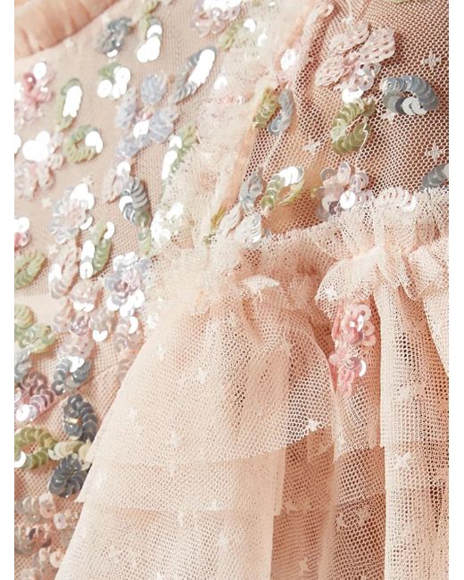 Needle & Thread Natural Dream Garland Gown
