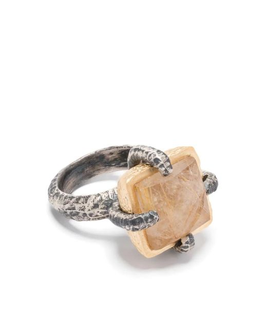 KUNDO Vergulde Ring in het White
