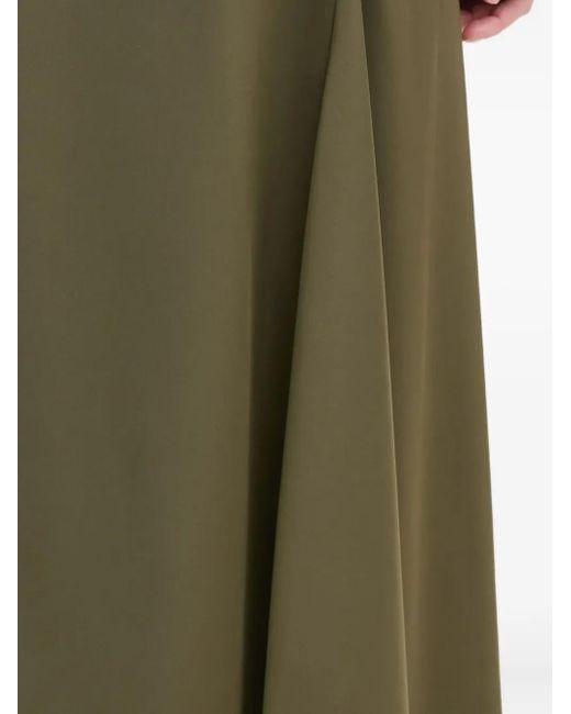 Day Birger et Mikkelsen Green Asymmetric Midi Skirt