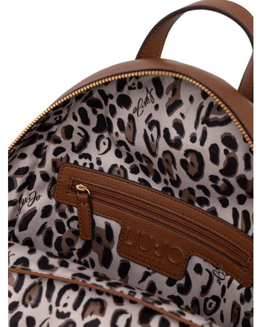 Liu Jo Brown Caliwen Backpack