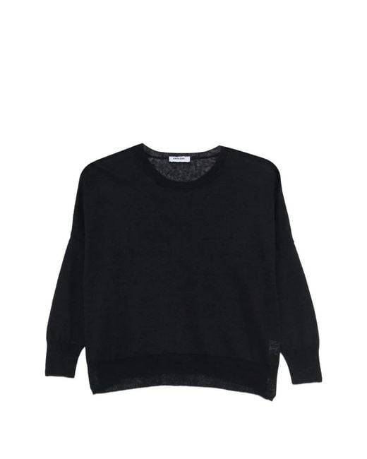 Base London Black Crew-Neck Sweater