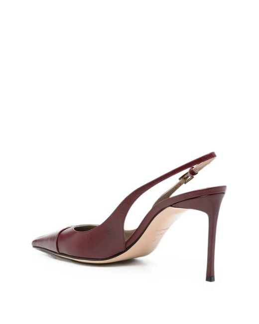 Tom Ford Pink T-Bar Pointed-Toe Pumps