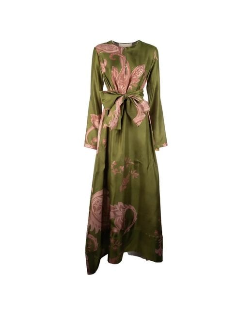 Co.Go Green Tie-Waist Floral Dress