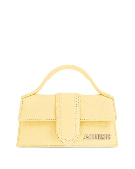 Jacquemus Yellow The Mini Bambino Cross-Body Bag