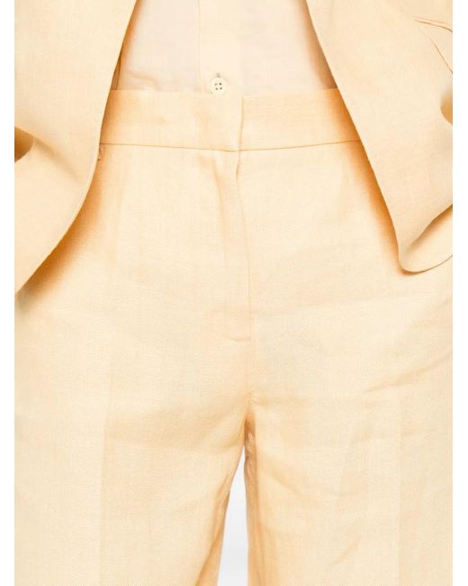 Weekend by Maxmara White Pleated Trousers
