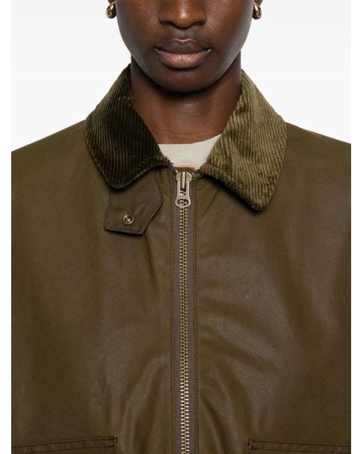 Filson Brown Corduroy-Collar Jacket