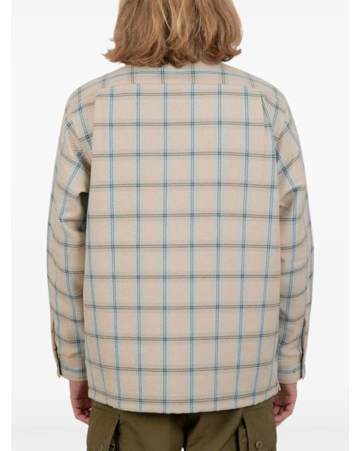 Beams Plus Gray Checked Shirt for men