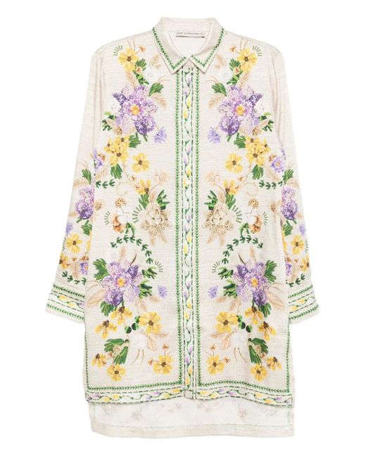 Mary Katrantzou Metallic Verona Shirt