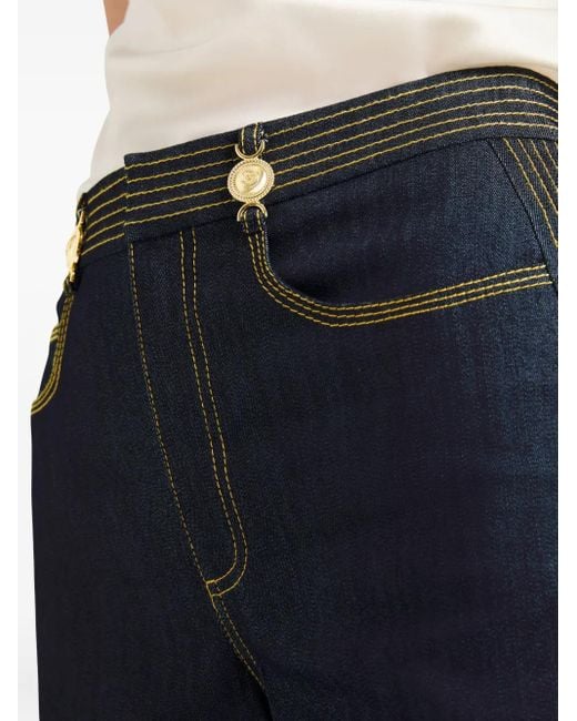 Pantalon Bev À Rayures Latérales Cinq À Sept en coloris Blue