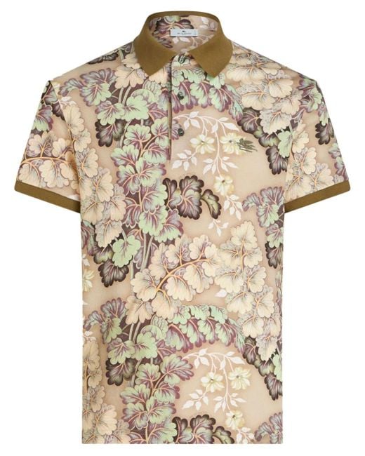 Etro Natural Roma Polo for men