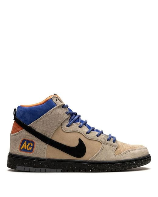 Nike Blue X Acapulco Sb Dunk High Premium Sneakers for men