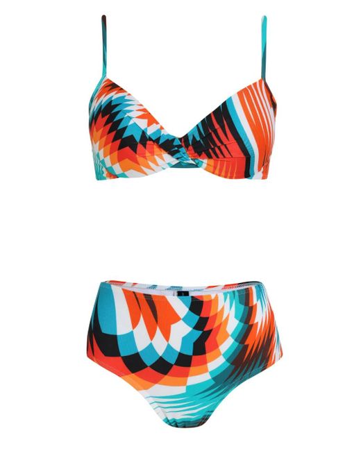 Bikini Veronica Lygia & Nanny de color Red