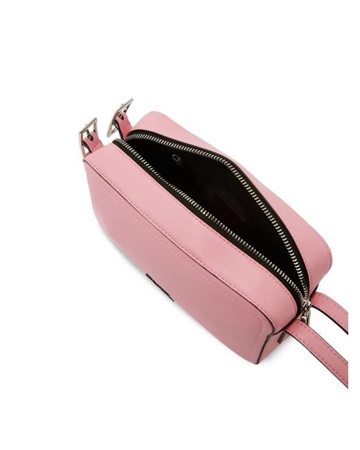 Karl Lagerfeld Pink K Logo Camera Bag