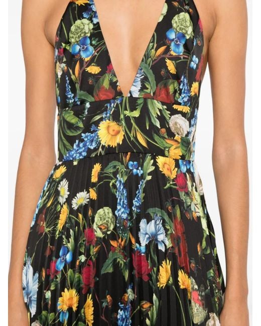 Alice + Olivia White Hannah Maxikleid