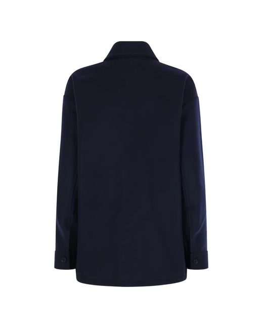 Aspesi Blue Multi-Pocket Jacket