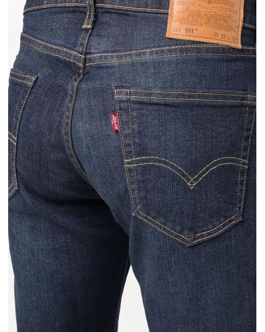 Levi's Blue 511 Slim-fit Jeans for men