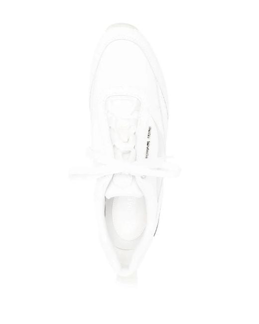 MICHAEL Michael Kors Allie Leren Sneakers in het White
