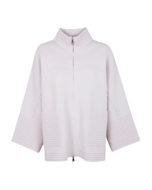 D.exterior リブパネル コート White