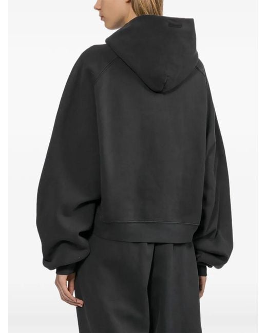 Essentials Black Campus 90S Hoodie