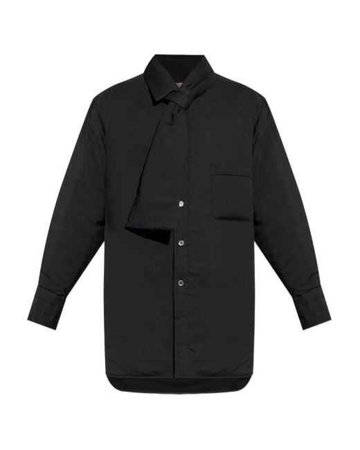 Yohji Yamamoto Black Layered Pocket Shirt for men