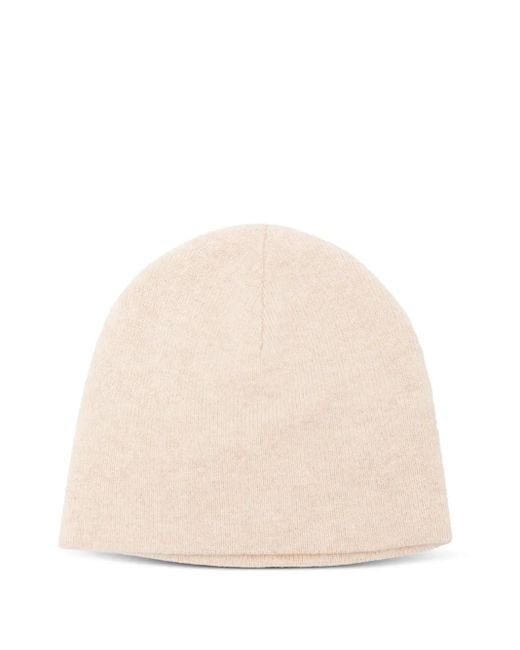 Aspesi Muts Van Scheerwolblend in het Natural