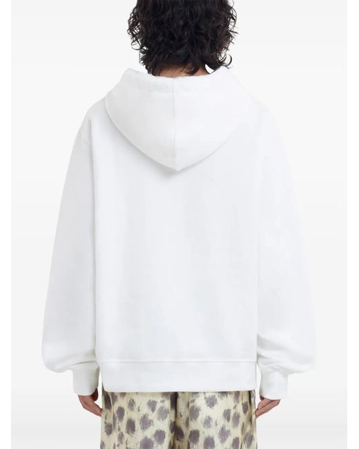 Sudadera con capucha Marni de hombre de color White