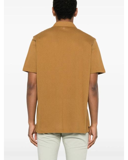 Sunspel Brown Riviera Shirt for men