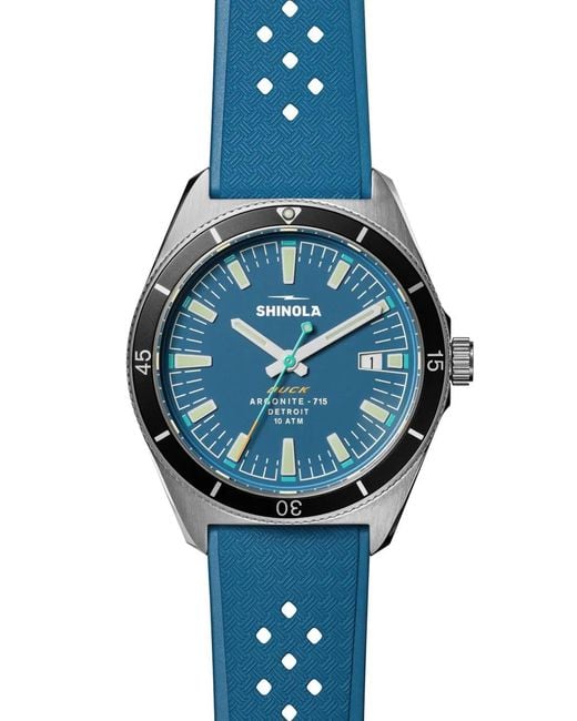 Shinola Blue Duck 40Mm Watch for men
