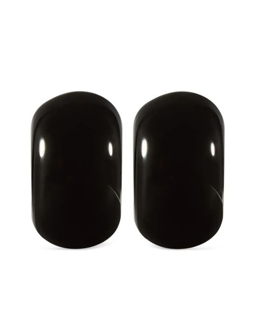 Orecchini Infinity di Courreges in Black