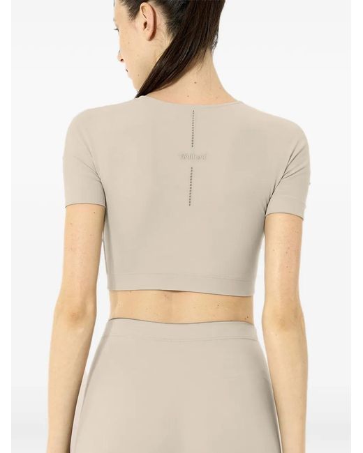 Wolford White Seamless Warp-Knit Top