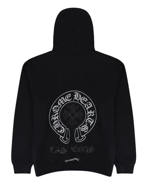 Chrome Hearts Black Las Vegas Zip-Up Hoodie for men