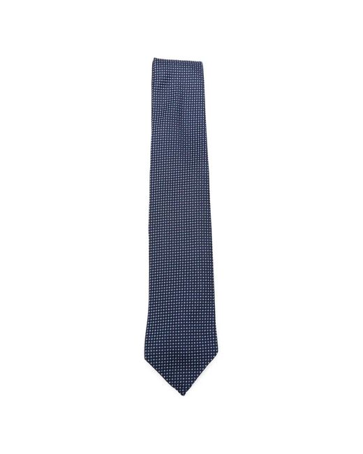 Pointed-Tip Tie Boss pour homme en coloris Blue