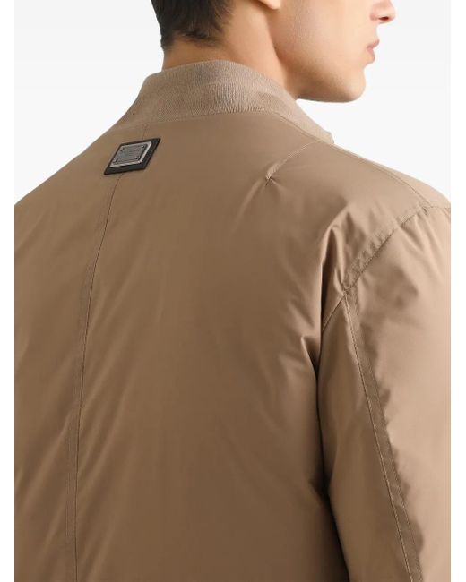 メンズ Dolce & Gabbana パデッド ボンバージャケット Natural