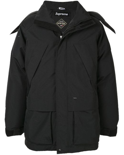 Supreme Black Gore-tex 700-fill Down Jacket for men